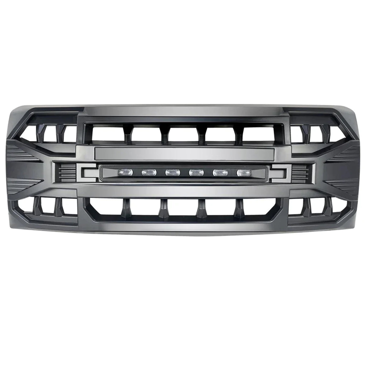 AMERICAN MODIFIED Armor Grille Compatible with 2009-2014 Ford F150, Black (Used)