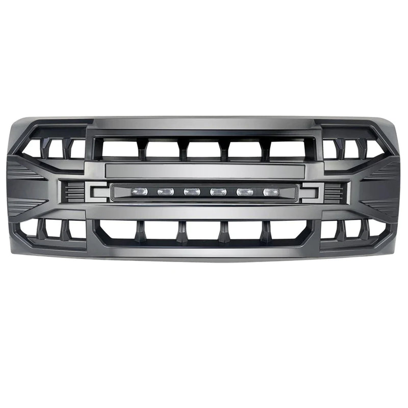 AMERICAN MODIFIED Armor Grille w/Off Road Lights for 09-14 Ford F150 (Open Box)