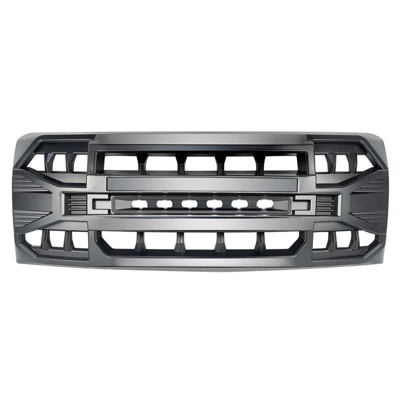 AMERICAN MODIFIED Armor Grille w/Off Road Lights for 09-14 Ford F150 (Open Box)