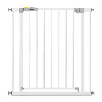 hauck 59726 Open N Stop KD Pressure Fit Safety Gate for Doors 29 to 31", White