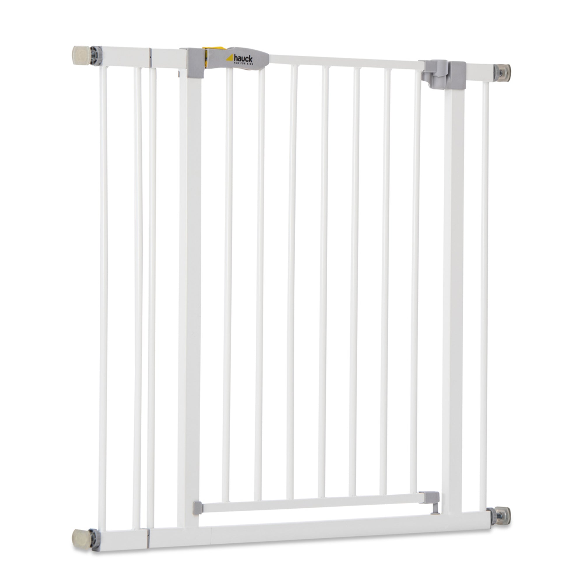 59728 Open N Stop KD Pressure Fit with 3.5 In Extension Baby Gate, WT (Open Box) - VMInnovations