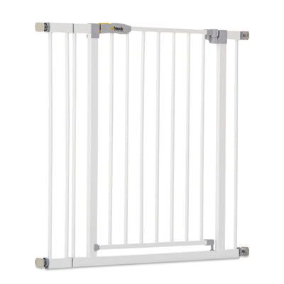 59728 Open N Stop KD Pressure Fit with 3.5 In Extension Baby Gate, WT (Open Box) - VMInnovations