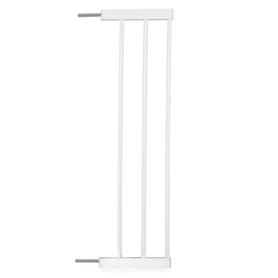 hauck Open N Stop Pressure Mounted Fit Baby Safety Gate with 8" Extension, White