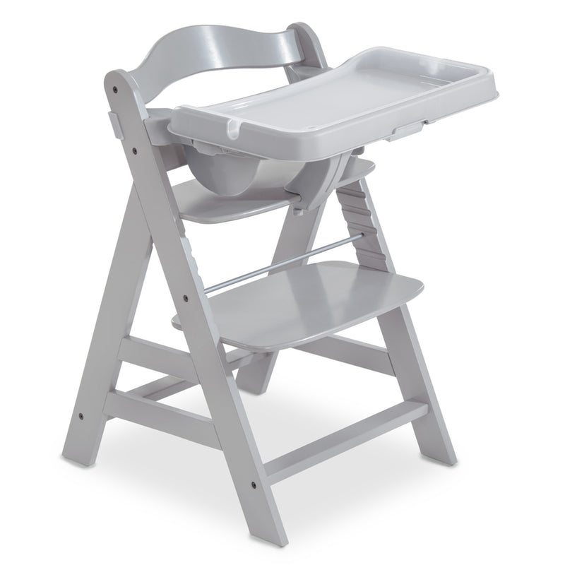 Alpha High Chair Tray Table Compatible with Wooden Alpha+ and Beta+, Grey (Used)