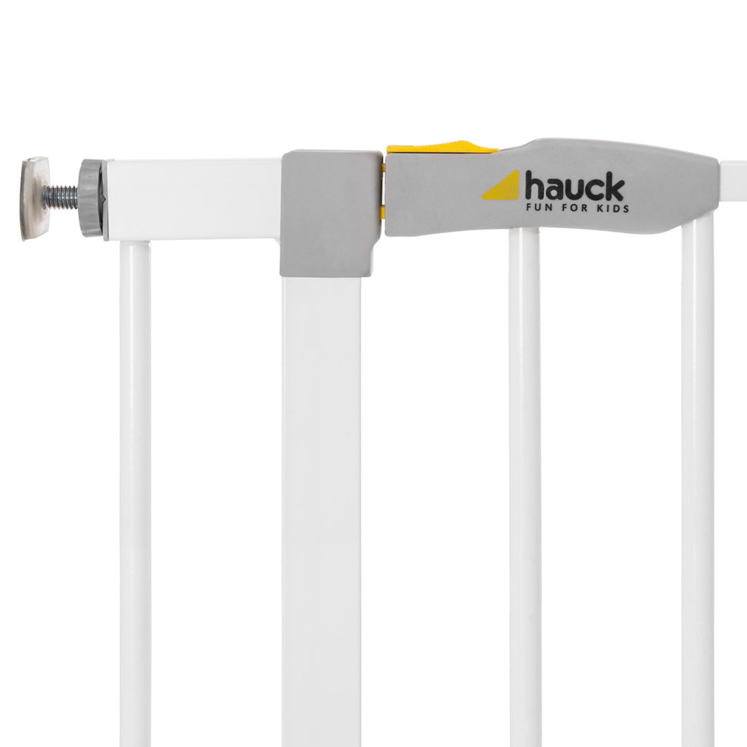 hauck 59727 Open N Stop KD Pressure Fit with 8" Extension Baby Gate, White(Used) - VMInnovations