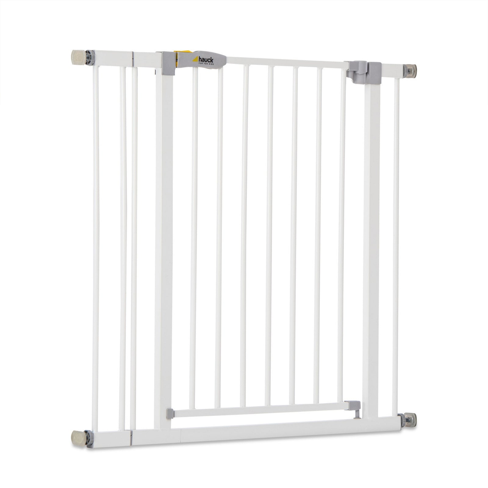 hauck Open N Stop Pressure Mounted Fit Baby Safety Gate w/3.5" Extension, White - VMInnovations
