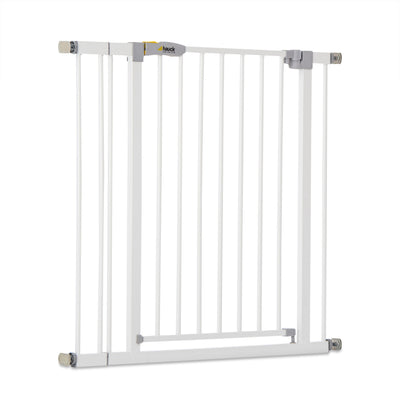 hauck OpenNStop Pressure Mounted Baby Safety Gate w/3.5" Extension, White (Used) - VMInnovations