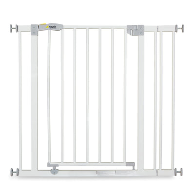 hauck Open N Stop Pressure Fit w/ 3.5" Extension Safety Gate, White (Open Box)