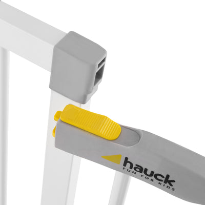 hauck Open N Stop Pressure Fit w/ 3.5" Extension Safety Gate, White (Open Box)