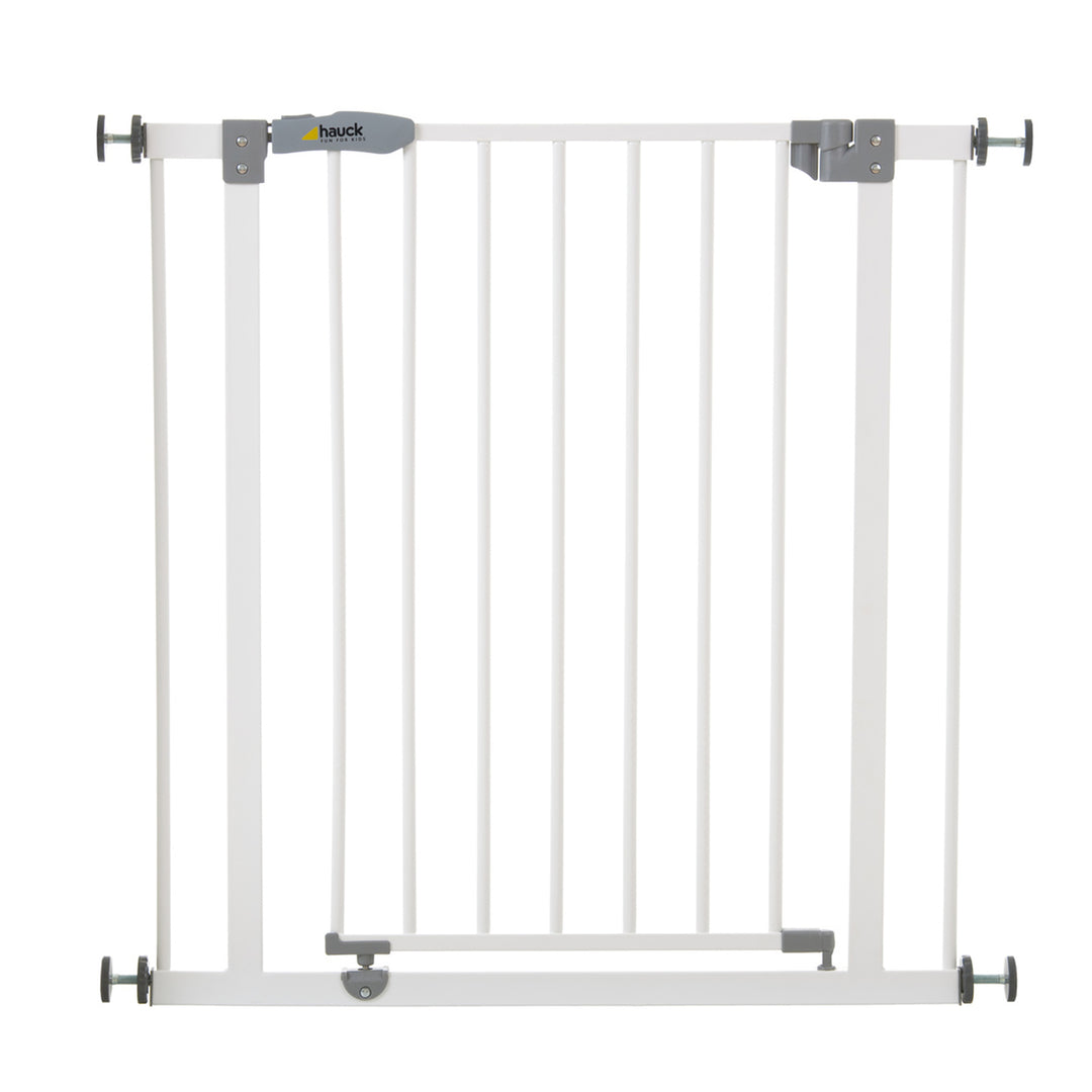 hauck Open N Stop Pressure Fit Baby Safety Gate for Openings 29 to 31", White