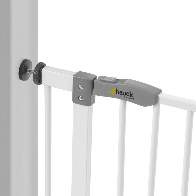 hauck Open N Stop Pressure Fit Baby Safety Gate for Openings 29 to 31", White