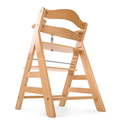 hauck Alpha+ Grow Along Wooden Highchair Seat, Beechwood, Natural (Used)