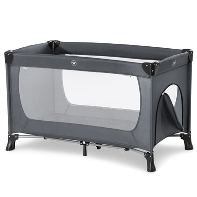 Dream'n Play Travel Cot For Babies & Toddlers Up to 33 Pounds, Grey (Open Box) - VMInnovations