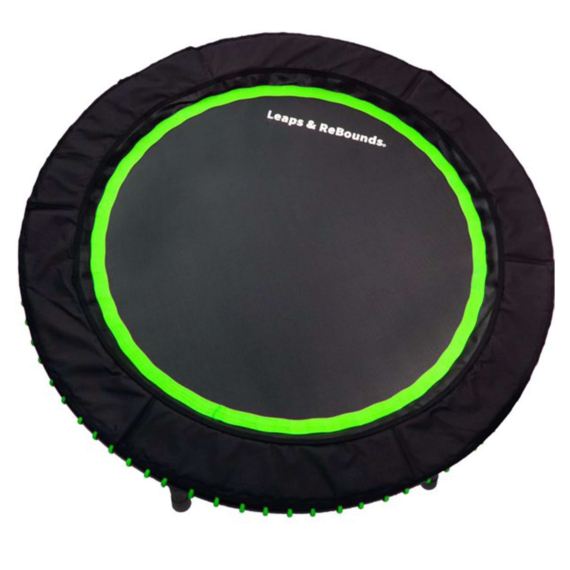48" Mini Fitness Trampoline & Rebounder Gym Equipment, Green (Open Box) - VMInnovations