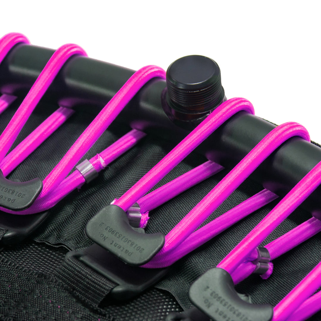 LEAPS & REBOUNDS 40" Mini Fitness Trampoline & Rebounder, Pink (For Parts)