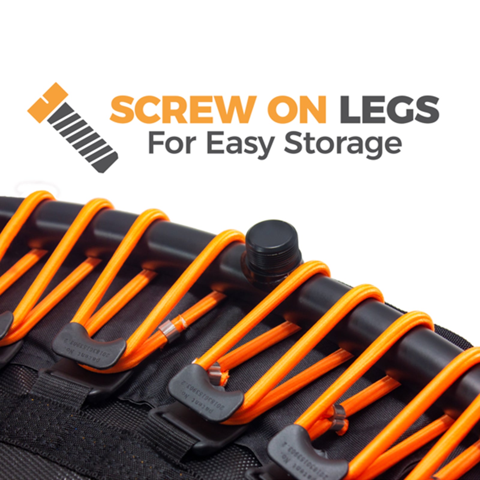 40" Mini Fitness Trampoline & Rebounder Gym Equipment, Orange (Open Box) - VMInnovations