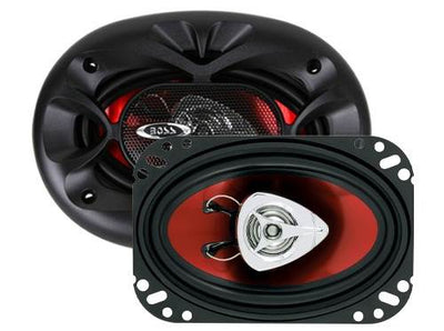 Boss CH4330 4x10" 400W Speakers (Pair) & CH4620 4x6" 200W Audio Speakers (Pair)