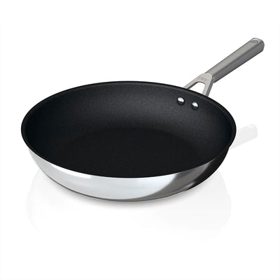 Ninja Foodi NeverStick Stainless Steel Oven Safe All Range Non Stick 12" Fry Pan