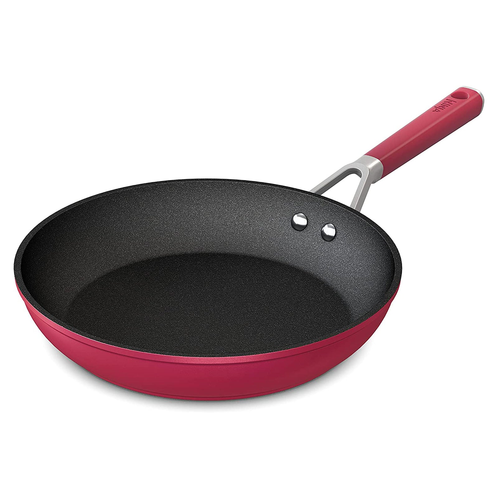 Ninja Foodi NeverStick Oven Safe All Range Non Stick 10.25" Pan, Crimson (Used) - VMInnovations