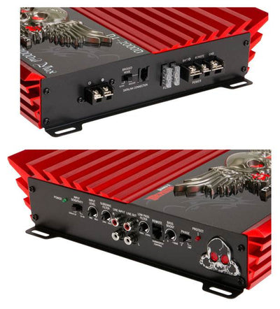 POWER ACOUSTIK D1-2000D 2000W Demon MONO Class D Car Amplifier Amp - Open Box