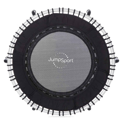 JumpSport 250 Durable 35.5" Workout Home Fitness Trampoline, White (For Parts)