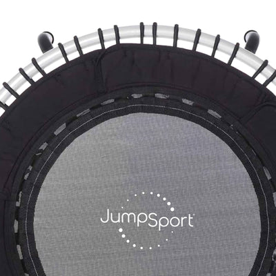 JumpSport 250 Durable 35.5" Workout Home Fitness Trampoline, White (For Parts)