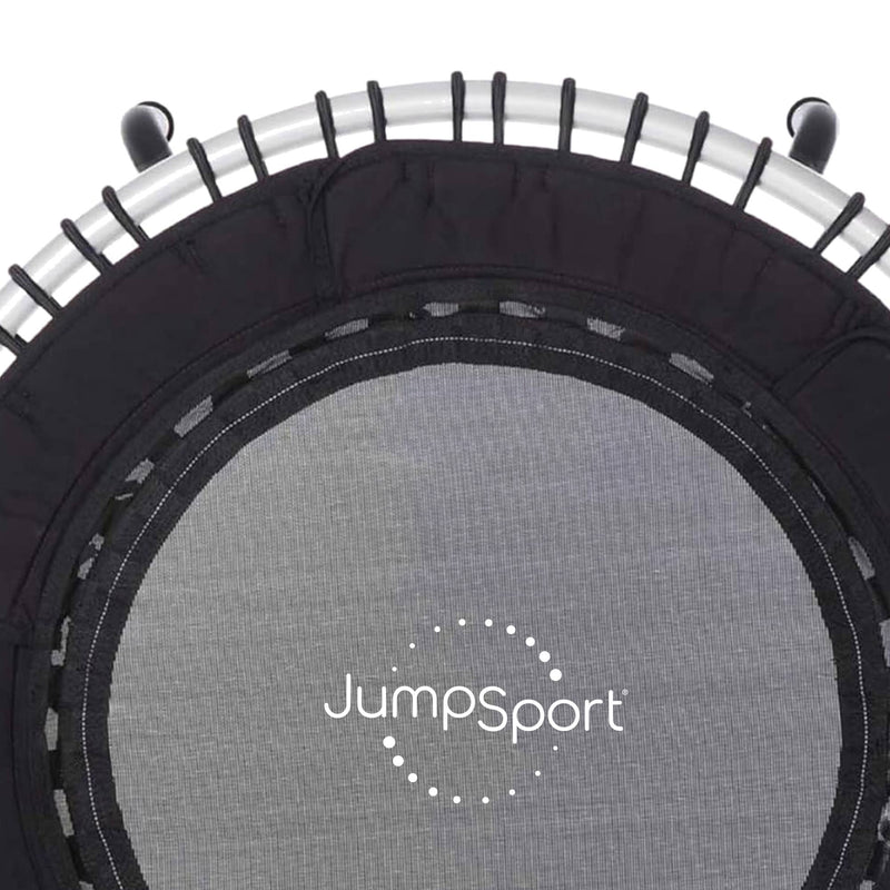 JumpSport 35.5" Cardio Workout Home Fitness Trampoline, Pearl White (Open Box)
