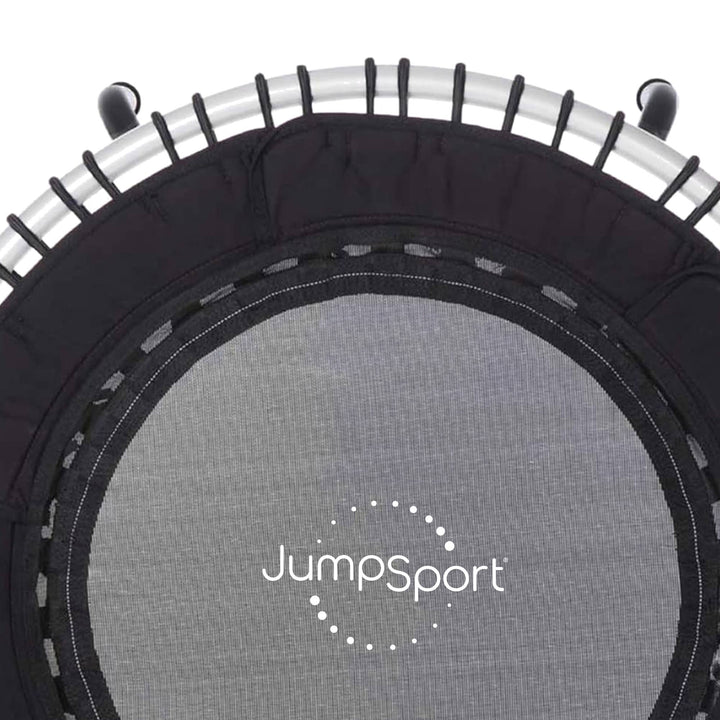JumpSport 250 Durable 35.5" Cardio Workout Trampoline, Pearl White (Open Box)