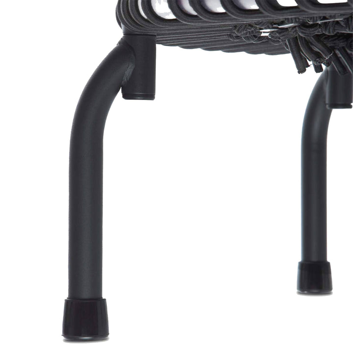 JumpSport 250 Durable 35.5" Cardio Workout Trampoline, Pearl White (Open Box)