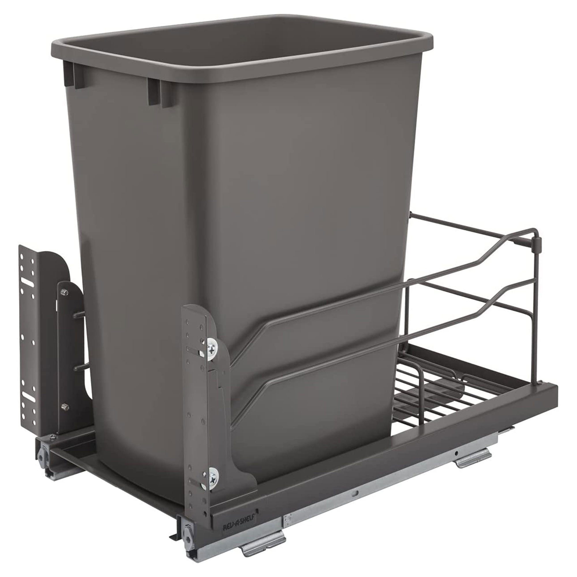 Rev-A-Shelf Pullout Kitchen Trash Can 35 qt. with Soft-close, 53WC-1535SCDM-113 - VMInnovations