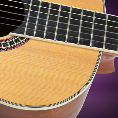 Hola! Music Pre Strung 39" Classical Guitar with Soft Nylon Strings, Natural - VMInnovations