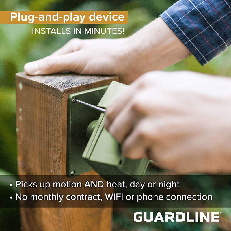 Guardline 1/4 Mile Range Wireless Outdoor Driveway Security Alarm Sensor System