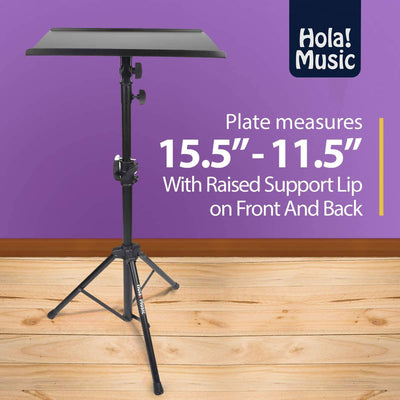 Hola! Music HPS-290B Adjustable Height Professional Projector Tripod Stand - VMInnovations
