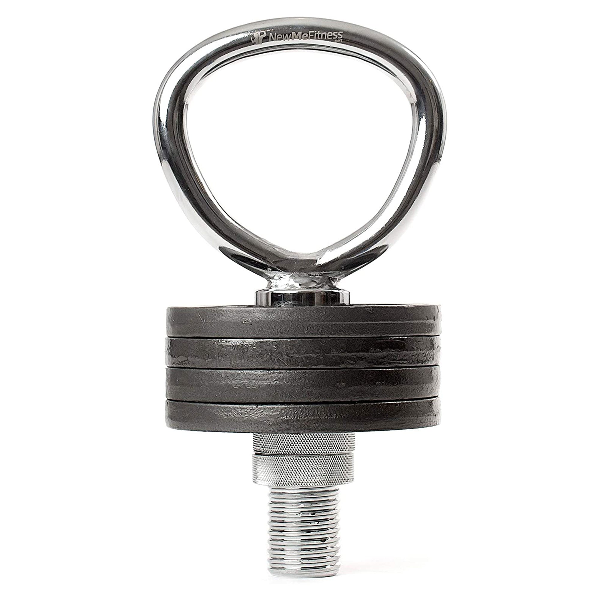 NewMe Fitness Home Strength Training Kettlebell Handle for Weight Plates (Used)