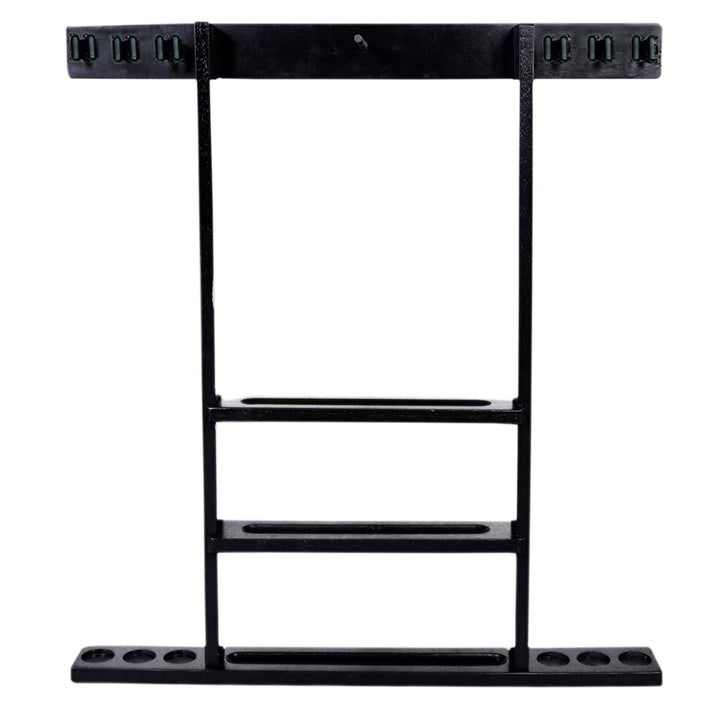ISZY Billiards Wall Mounted Pool Accessories Billiard Ball and Stick Holder Rack