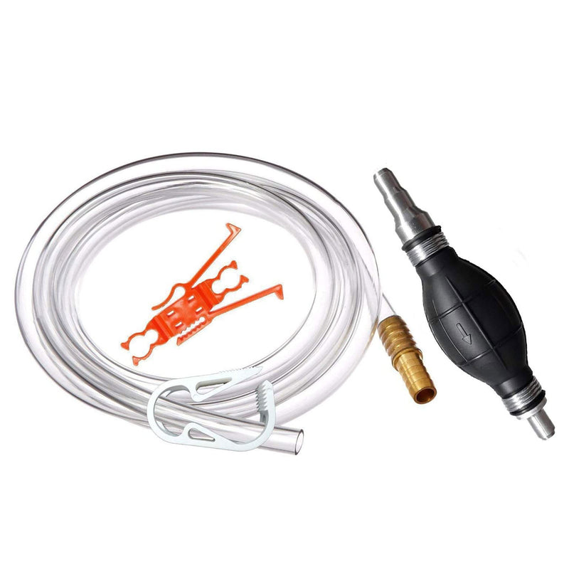 GasTapper SiphonPro Fuel Hand Pump for Gas, Oil, Diesel, and Water with 9&