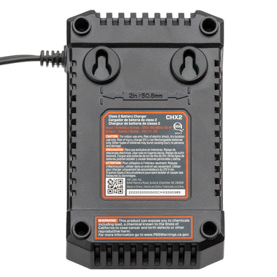 SENIX CHX2 20 Volt Lithium-ion Battery Pack w/ Light Indicator, Black (Open Box)