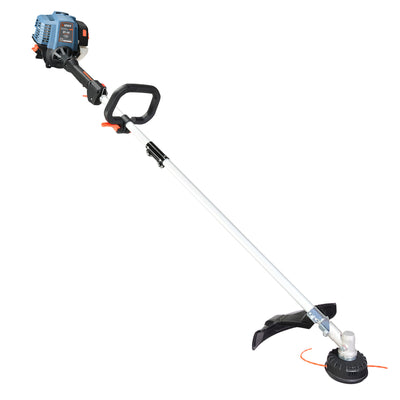 SENIX GTS4QL-M2 4QL Gas Powered 31cc Straight Shaft Outdoor Grass Trimmer, Blue