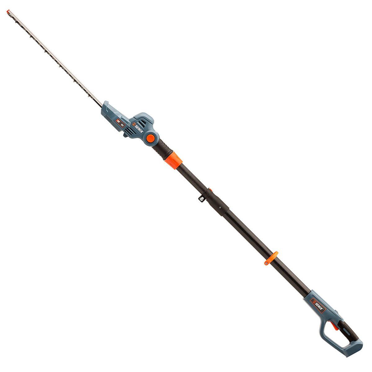 SENIX HTPX2-M-0 18" 20V Max Cordless Pole Outdoor Hedge Trimmer, Tool Only, Blue