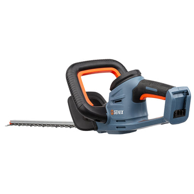 SENIX HTX2-M-0 18" 20 Volt Max Cordless Brushless Hedge Trimmer, Tool Only, Blue