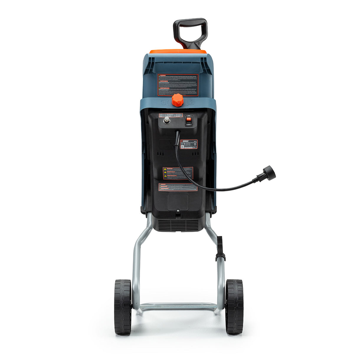 SENIX15 AC Corded 15A Wood Chipper Shredder w/1.5in Max Cutting Diameter, Blue