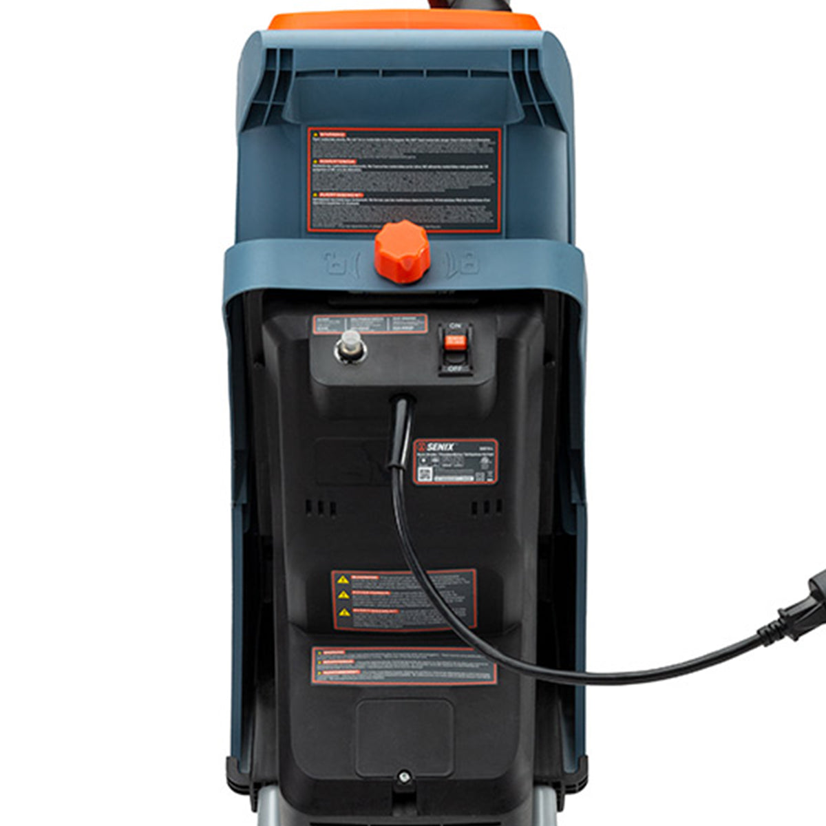 SENIX15 AC Corded 15A Wood Chipper Shredder w/1.5in Max Cutting Diameter, Blue
