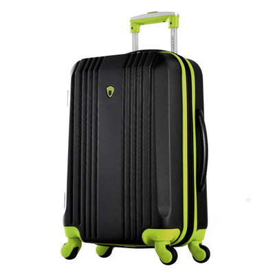Olympia Apache II 21" Carry On 4 Wheel Spinner Luggage Suitcase, Lime (Open Box)