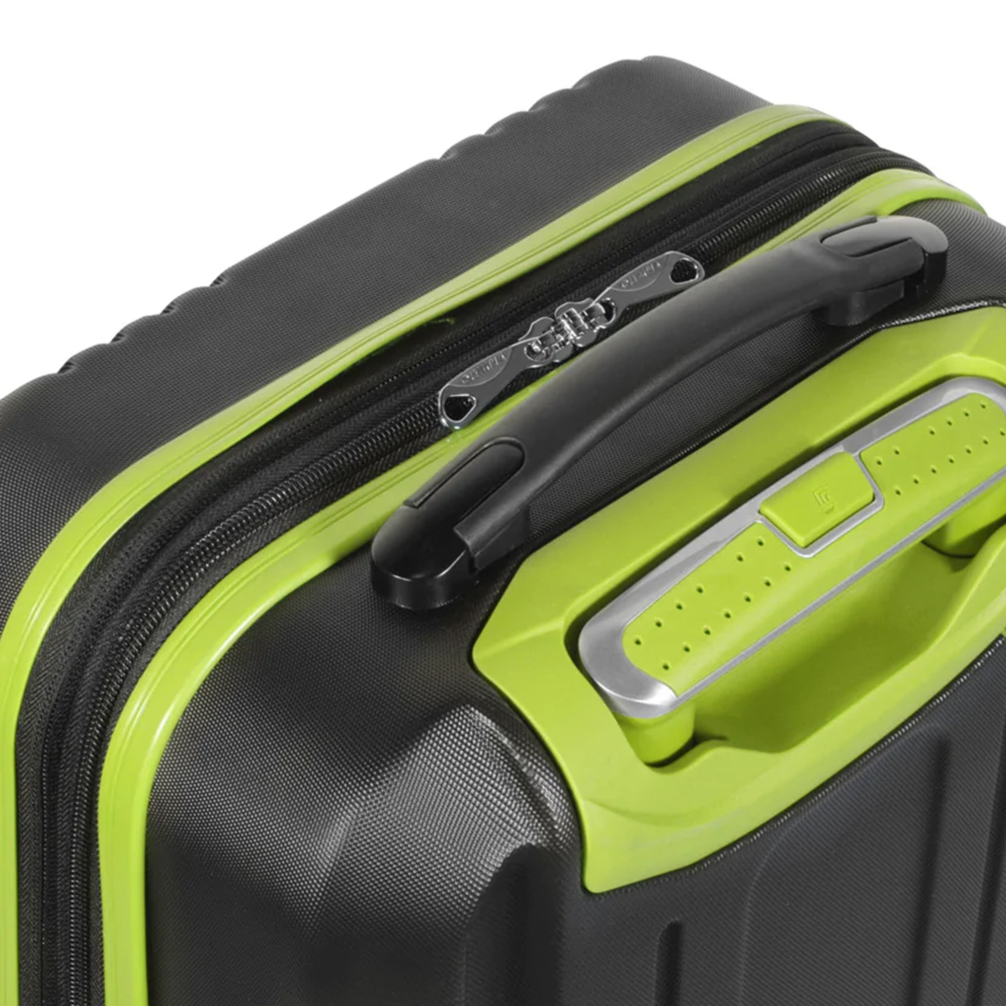 Olympia Apache II 21" Expandable Carry On 4 Wheel Spinner Luggage Suitcase, Lime - VMInnovations