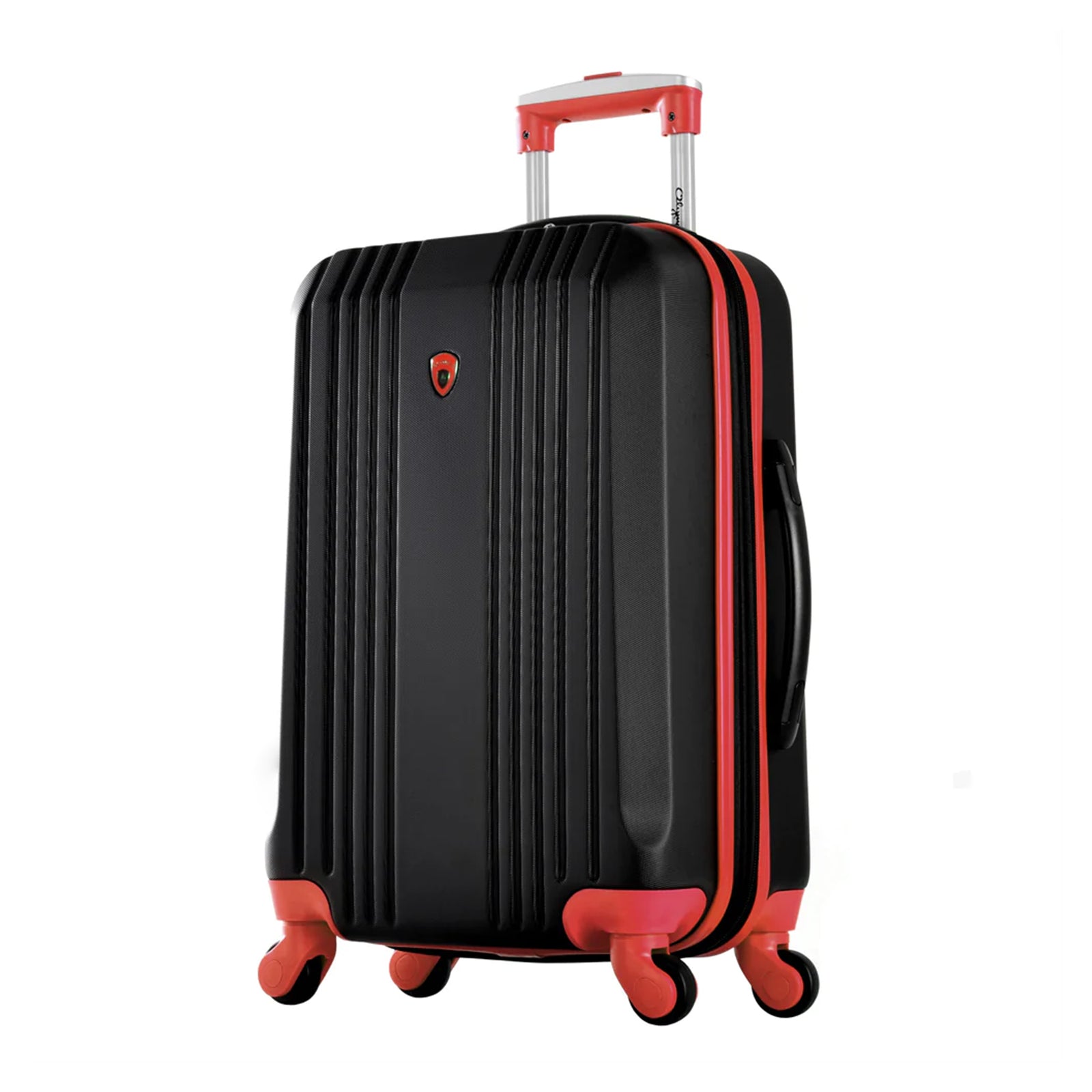Olympia Apache II Hardcase 4 Wheel Spinner Suitcase 3 Piece Luggage Set, Red - VMInnovations