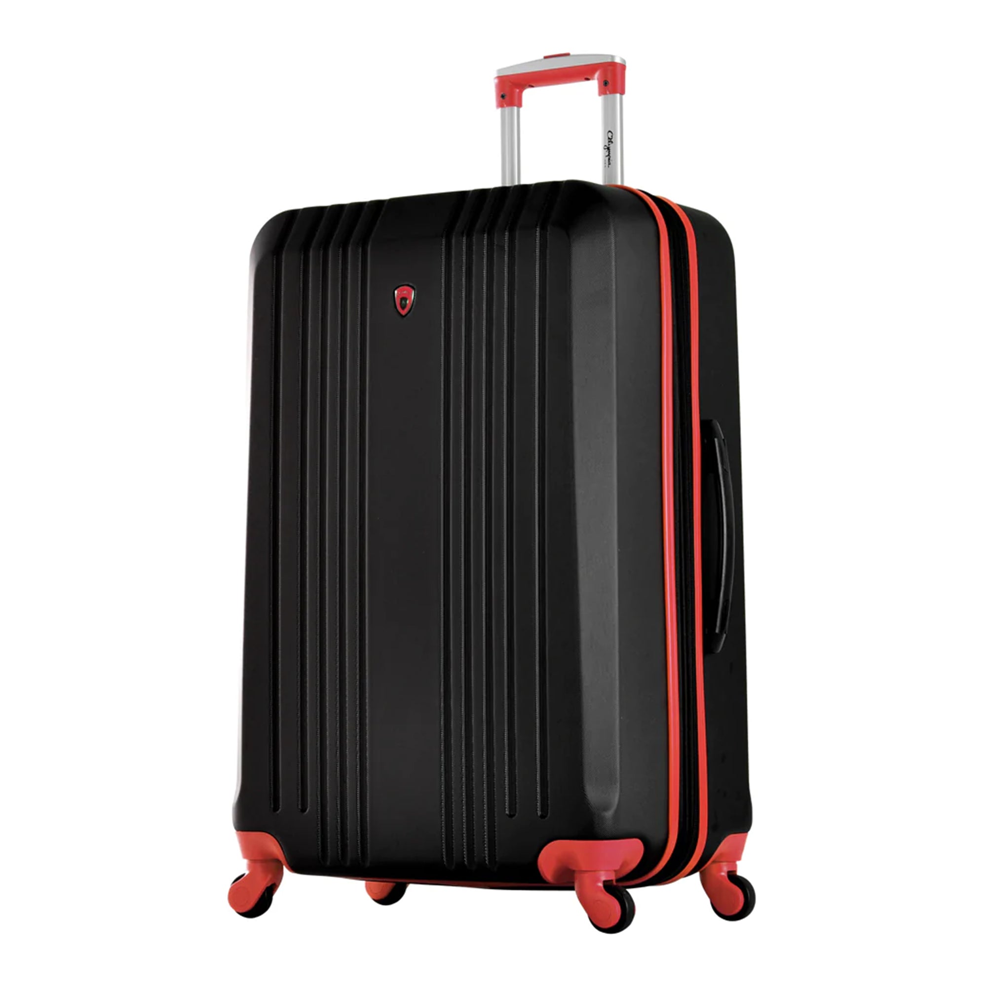 Olympia Apache II Hardcase 4 Wheel Spinner Suitcase 3 Piece Luggage Set, Red - VMInnovations