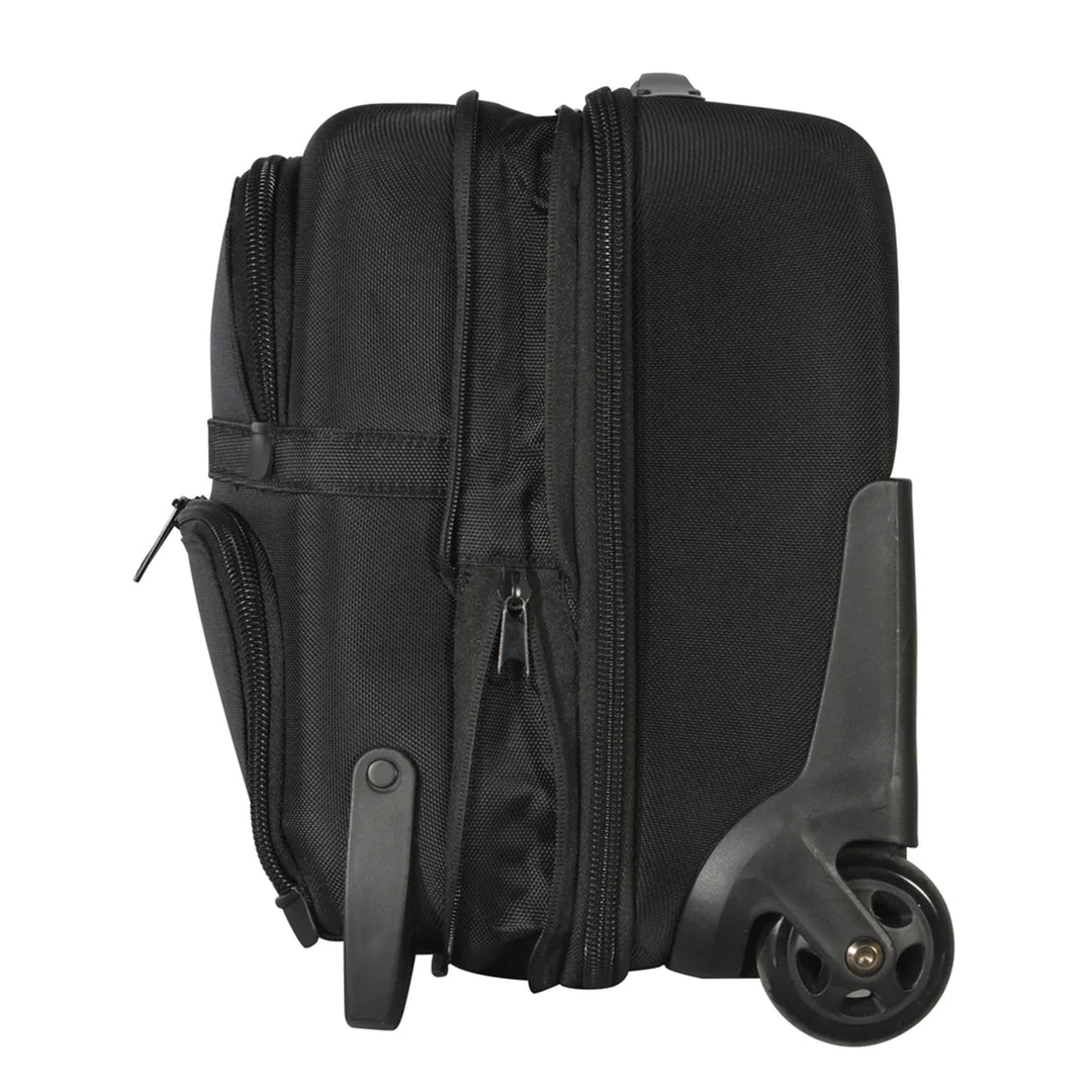 USA Elite 17 Inch Deluxe Rolling Overnighter Business Travel Case (Open Box)