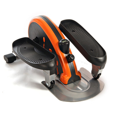 E1000 Compact Lower Body Cardio Workout Strider Machine, Orange (Open Box)