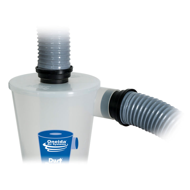 Oneida Air Systems Dust Deputy 2.5 DIY Separator, Accessory Only, Clear (Used)