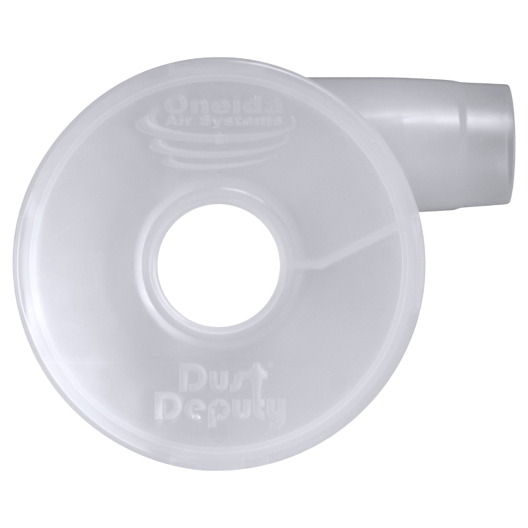 Oneida Air Systems Dust Deputy Cyclone Separator for Vacuum, Clear (For Parts) - VMInnovations